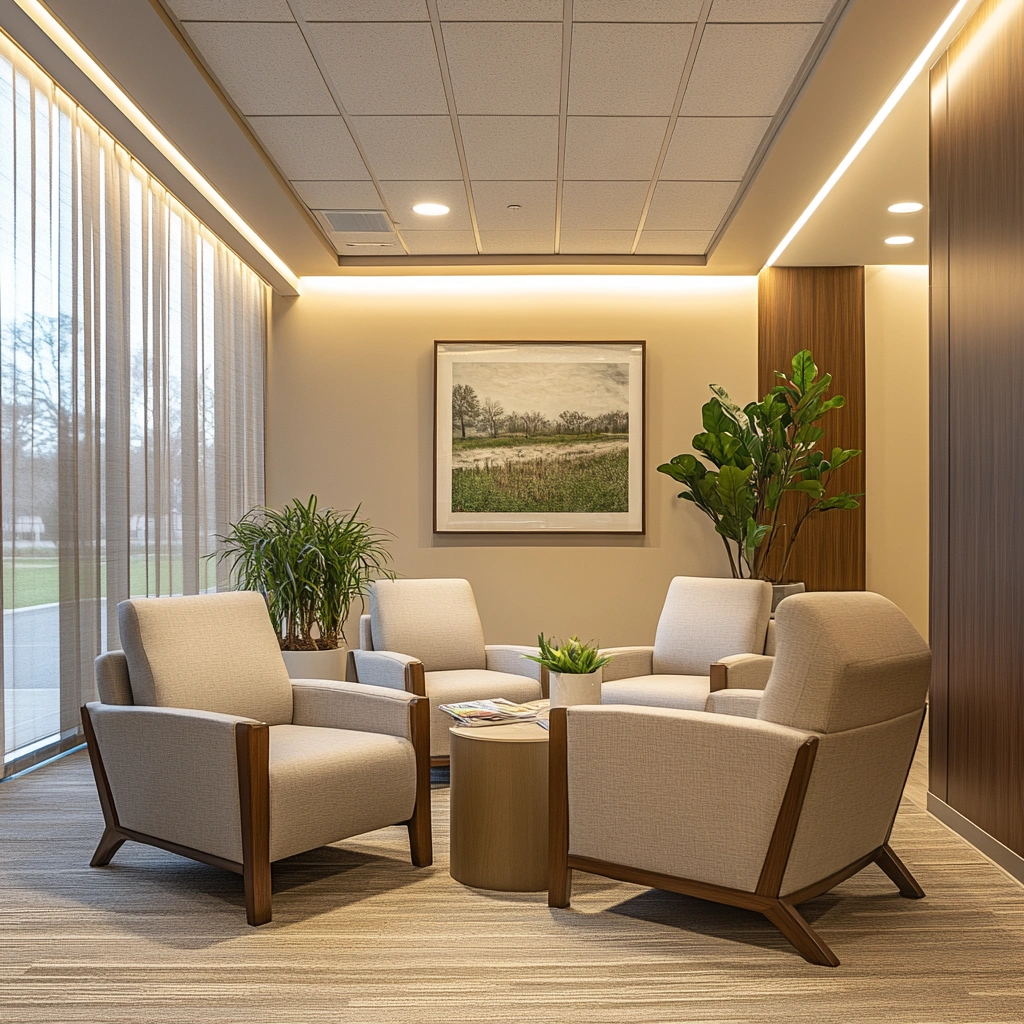 Комфортна зона відпочинку для спілкування після тренувань